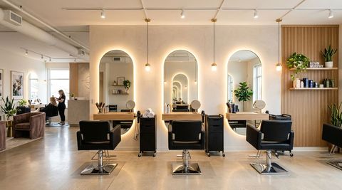 Illustration of Moxie Salon, beauty salon in Stevens Point, WI